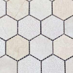 Sonoran Sand Mosaic Hex Tile